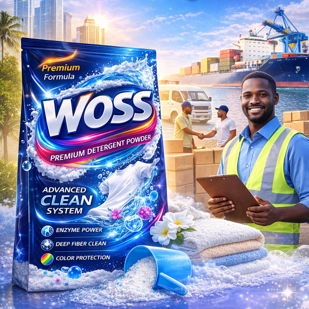 WOSS Detergent Powder – Reliable Cleaning Solutions for Growing Markets